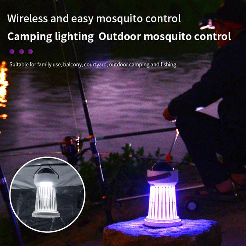 2-in-1 Mosquito Killer Lamp with Star Projector