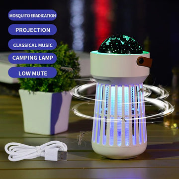 2-in-1 Mosquito Killer Lamp with Star Projector