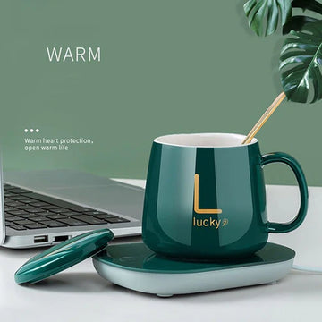 Electric Coffee Mug Warmer with Auto Temperature Control