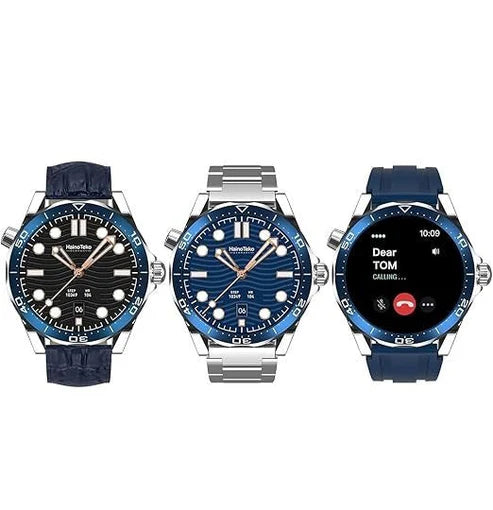 Haino Teko RW-48 Smart Watch – AMOLED Fitness Tracker with Straps