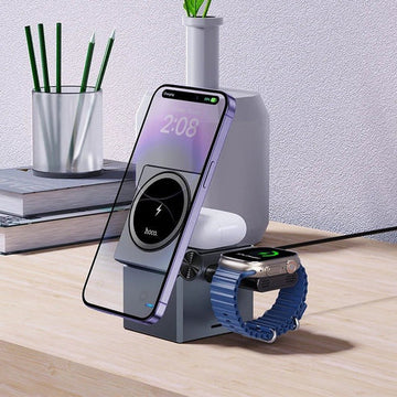 Hoco CQ8 3-in-1 Wireless Charging Station