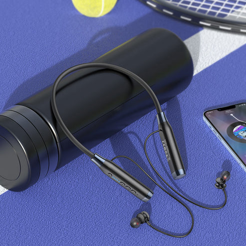 Hoco ES26 Wireless Earphones – Dual Play Mode, Bluetooth 5.3, Magnetic Design, and TF Card Support