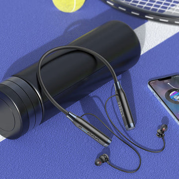 Hoco ES26 Wireless Earphones – Dual Play Mode, Bluetooth 5.3, Magnetic Design, and TF Card Support