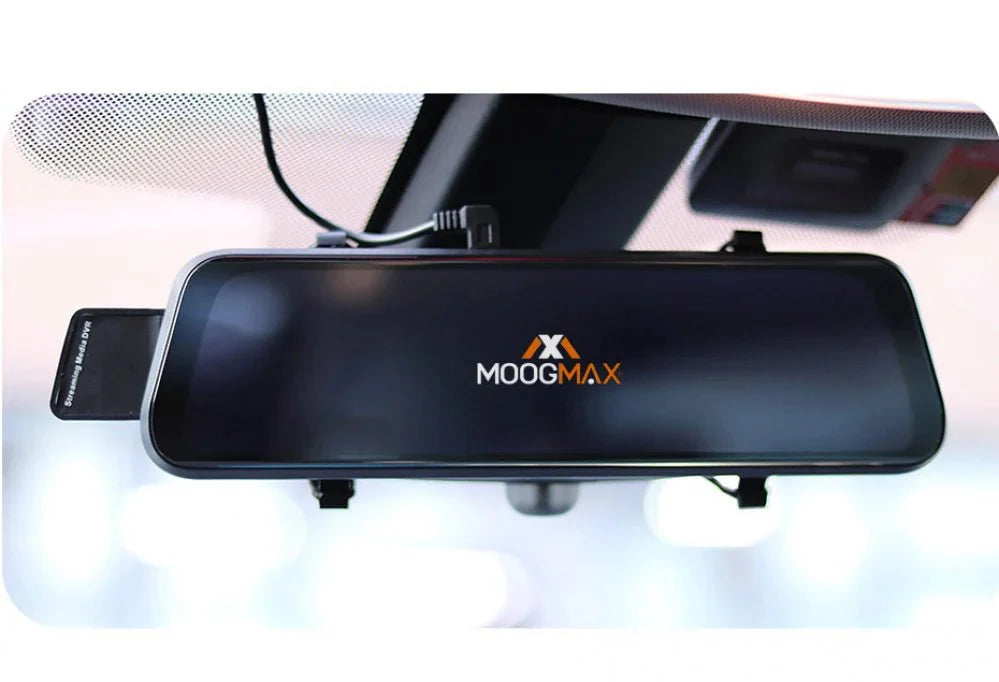 Moogmax Dual Dash Cam – Front & Rear 1080p, Night Vision, G-Sensor, Parking Mode
