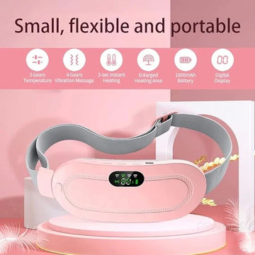 Period Belt - Heating & Massage for Menstrual Relief