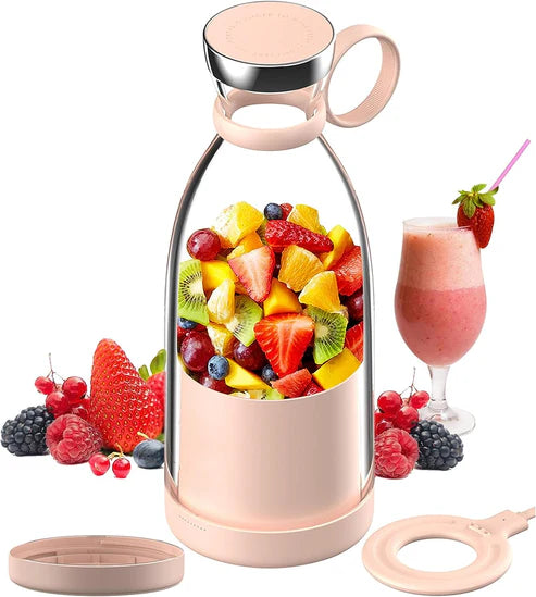 Portable Juicer Bottle – USB Rechargeable Blender
